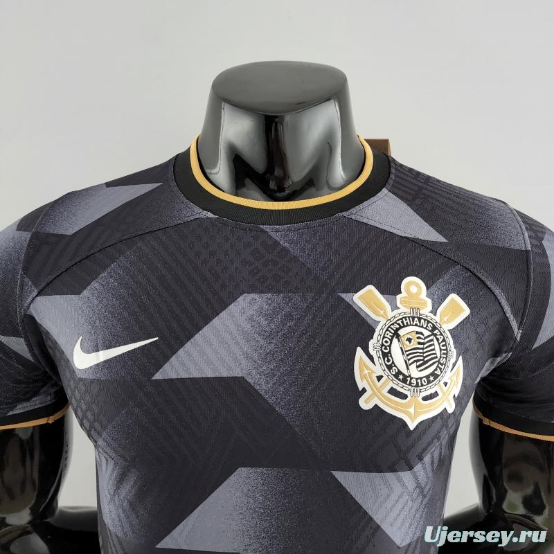 Player Version 2022 Corinthians Away Soccer Jersey