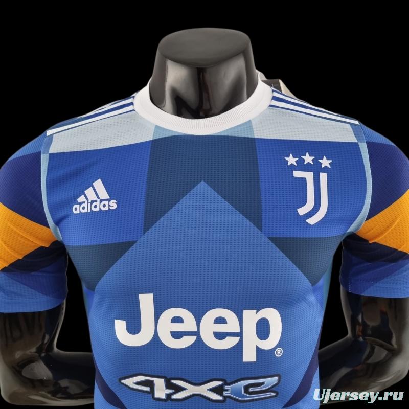 Player Version 22/23 Juventus Fourth Away Soccer Jersey