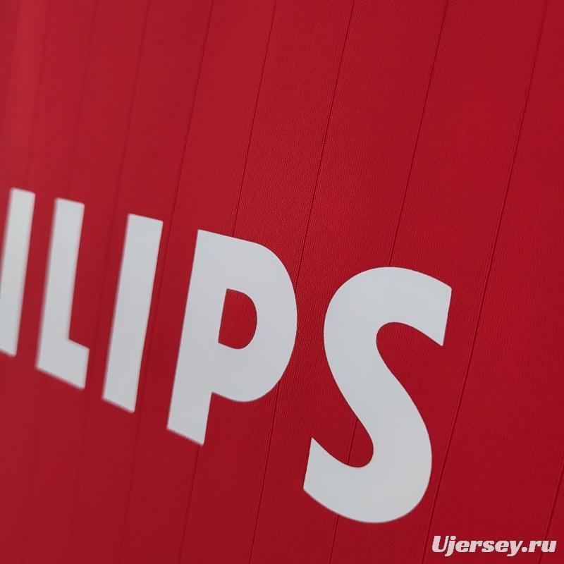 Retro 88/89 PSV Eindhoven Home Soccer Jersey