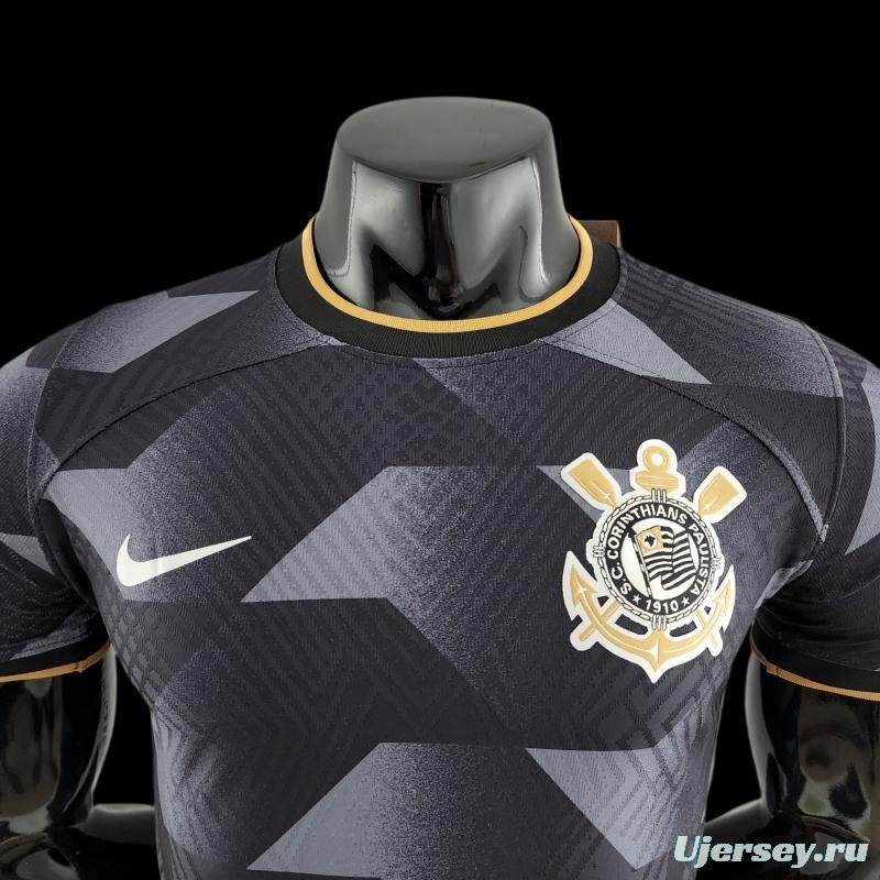 Player Version 2022 Corinthians Away Soccer Jersey