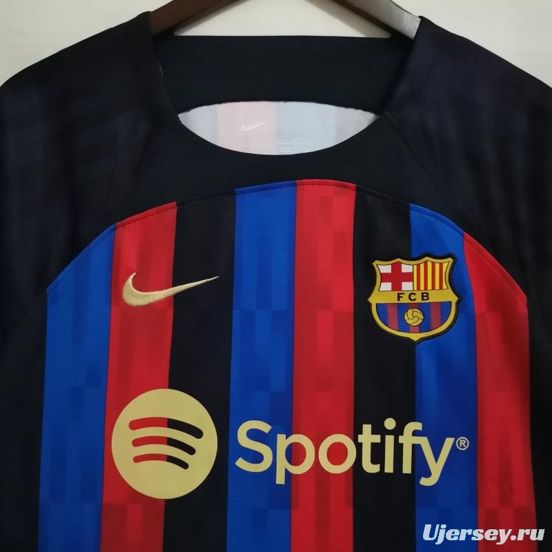 22 23 Barcelona Home Soccer Jersey