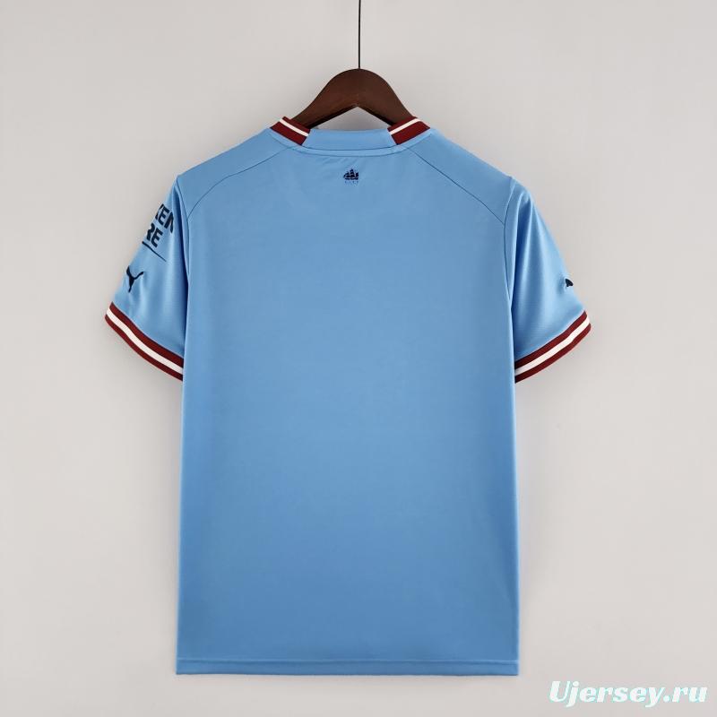 Retro 22/23 Manchester City Home Jersey