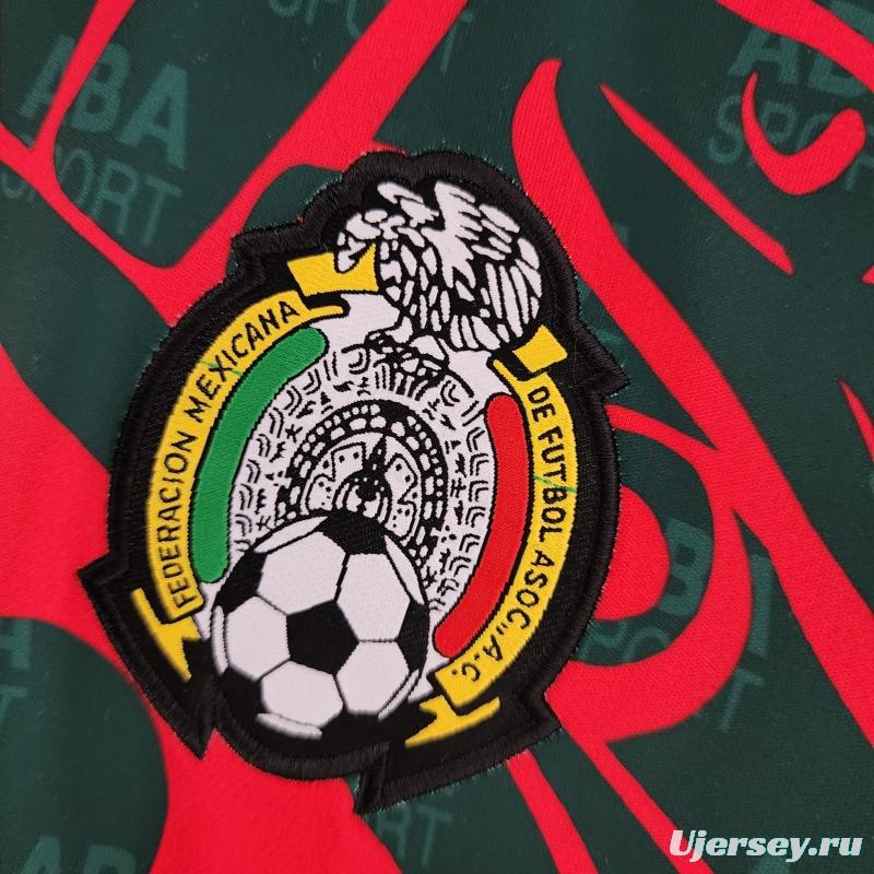 Retro 1997 Mexico Fourth Away Soccer Jersey