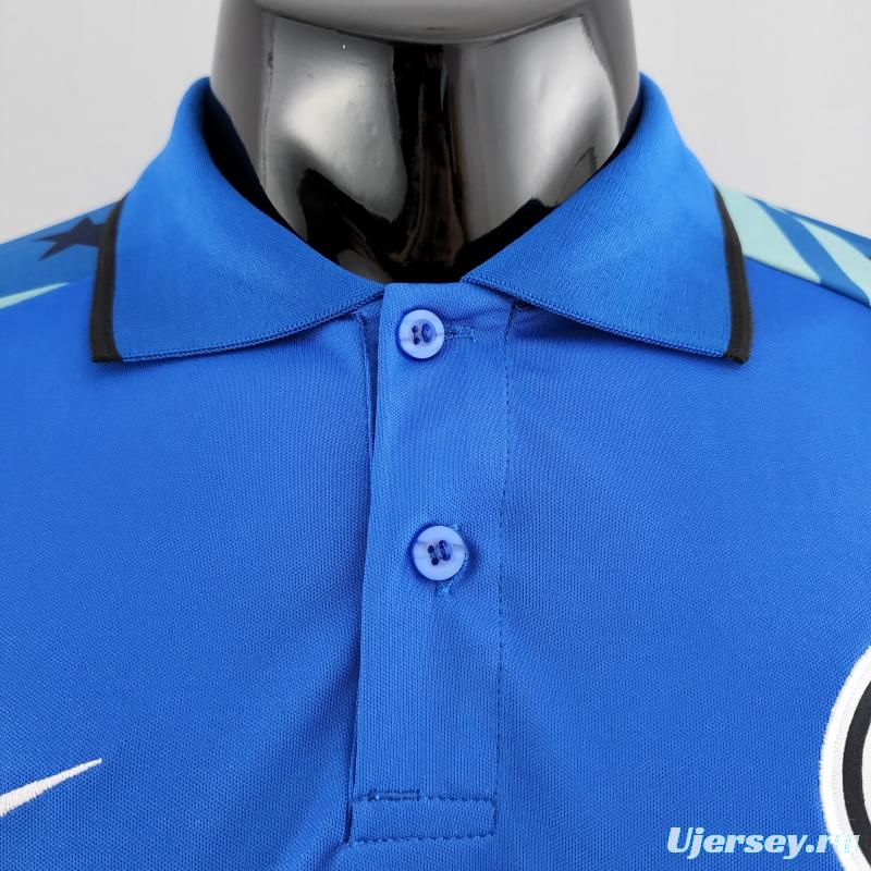 22/23 POLO Inter Milan Blue Jersey