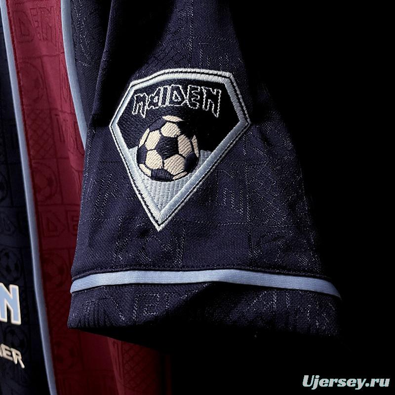 Retro 2011 West Ham Iron Maiden Home Soccer Jersey