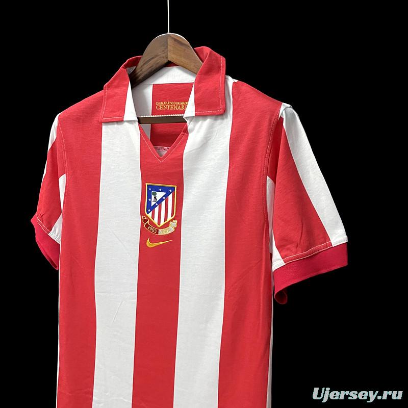 Retro 1903-2003 Atletico Madrid Centennial Edition