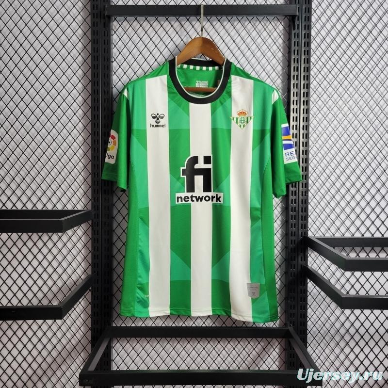 22/23 Real Betis Home Soccer Jersey