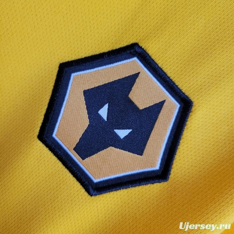 22/23 Wolverhampton Wanderers Home Soccer Jersey