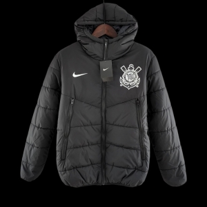 2022 Corinthians Down coat Jacket Black White Label