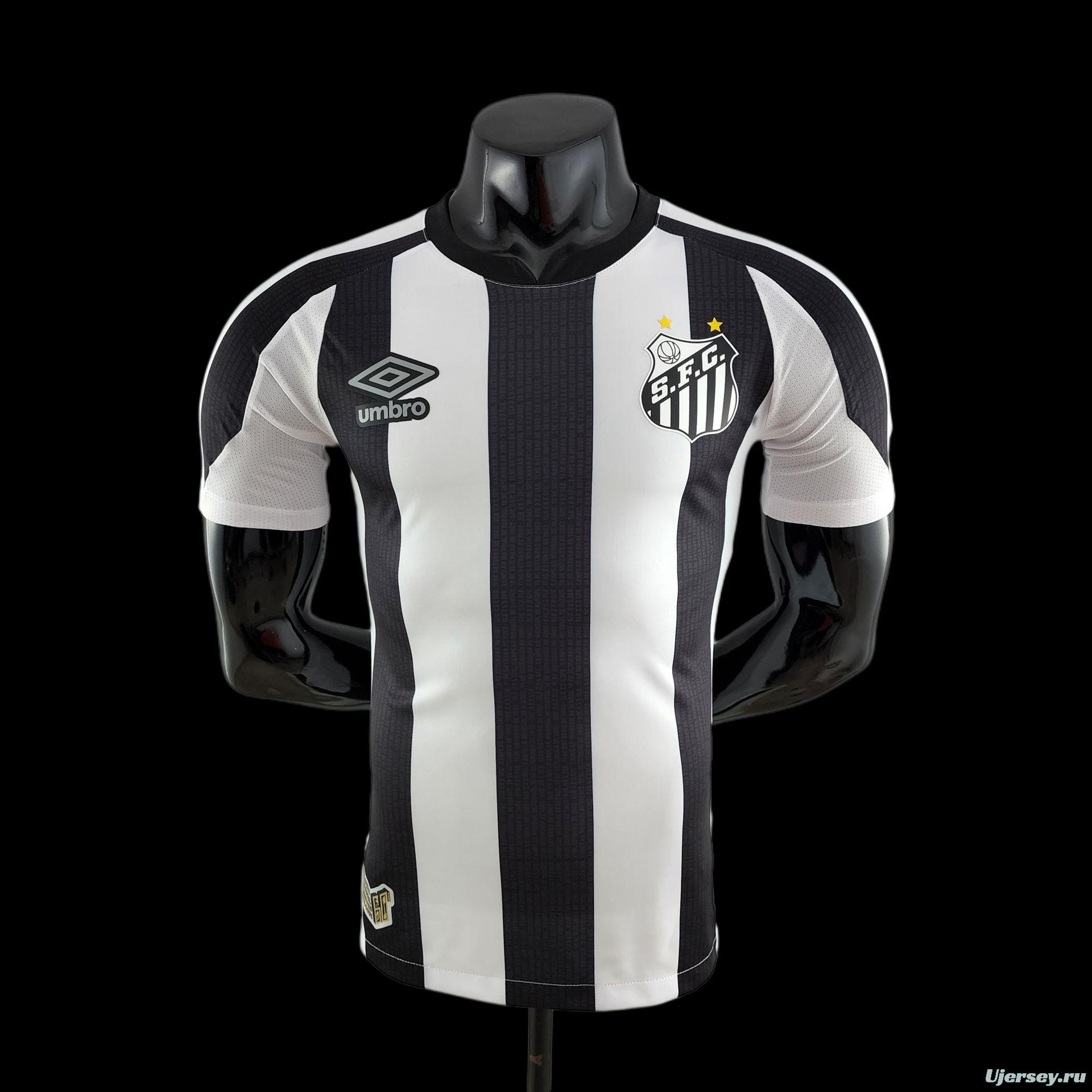 Player Version 22/23 Santos Away Soccer Jersey