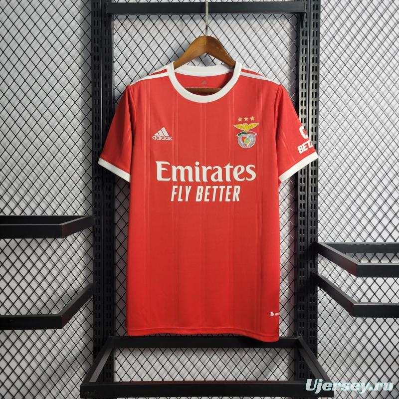 22/23 Benfica Home Soccer Jersey