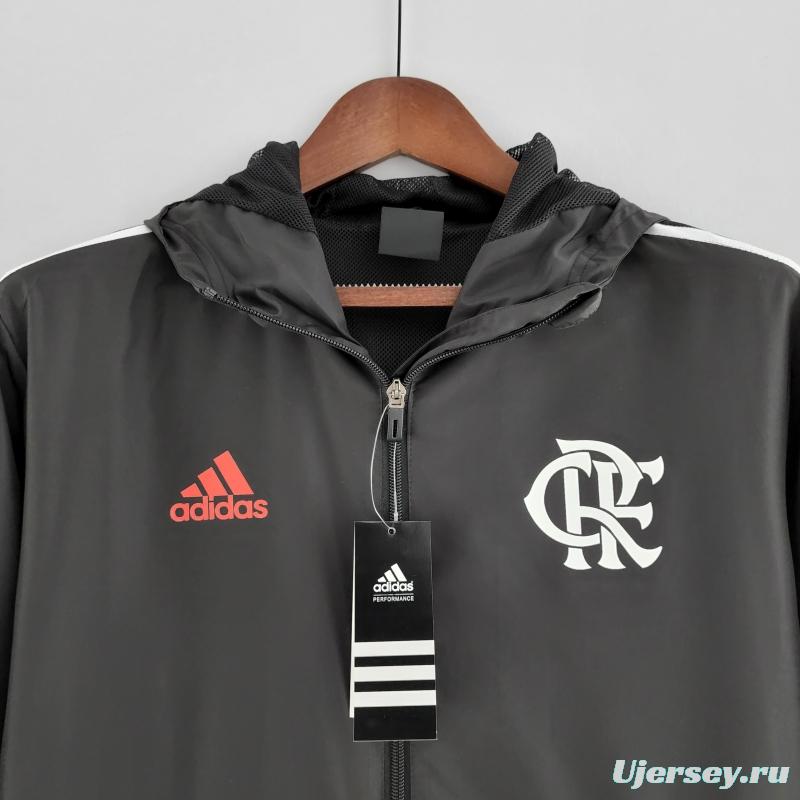 2022 Flamengo Windbreaker Black