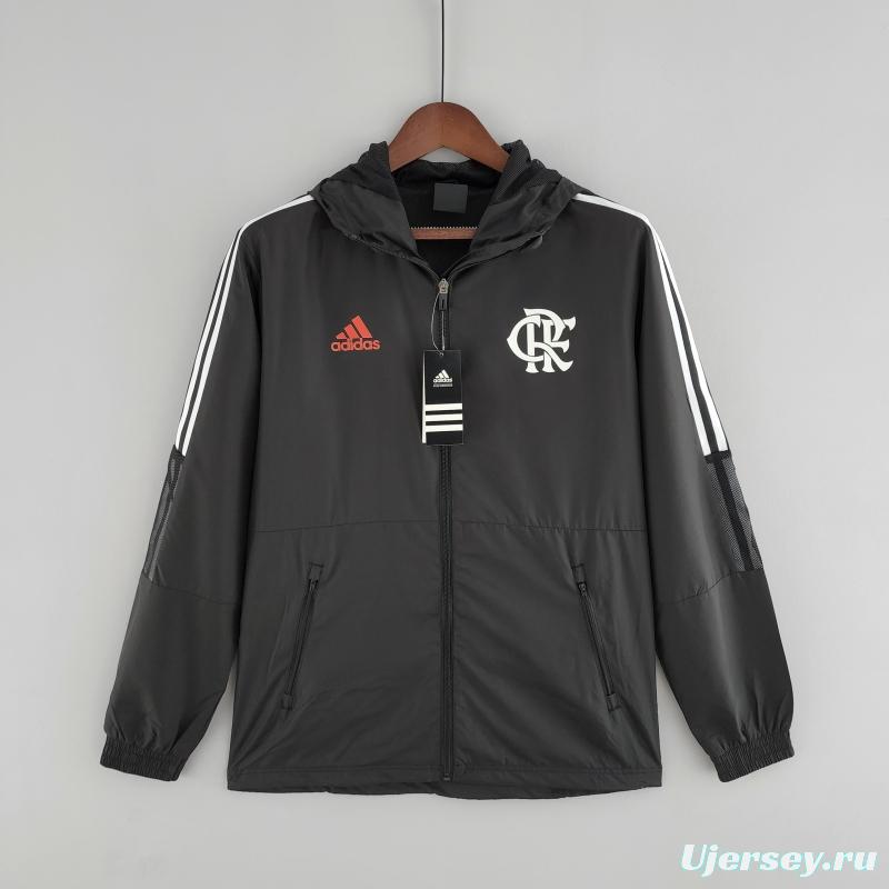 2022 Flamengo Windbreaker Black