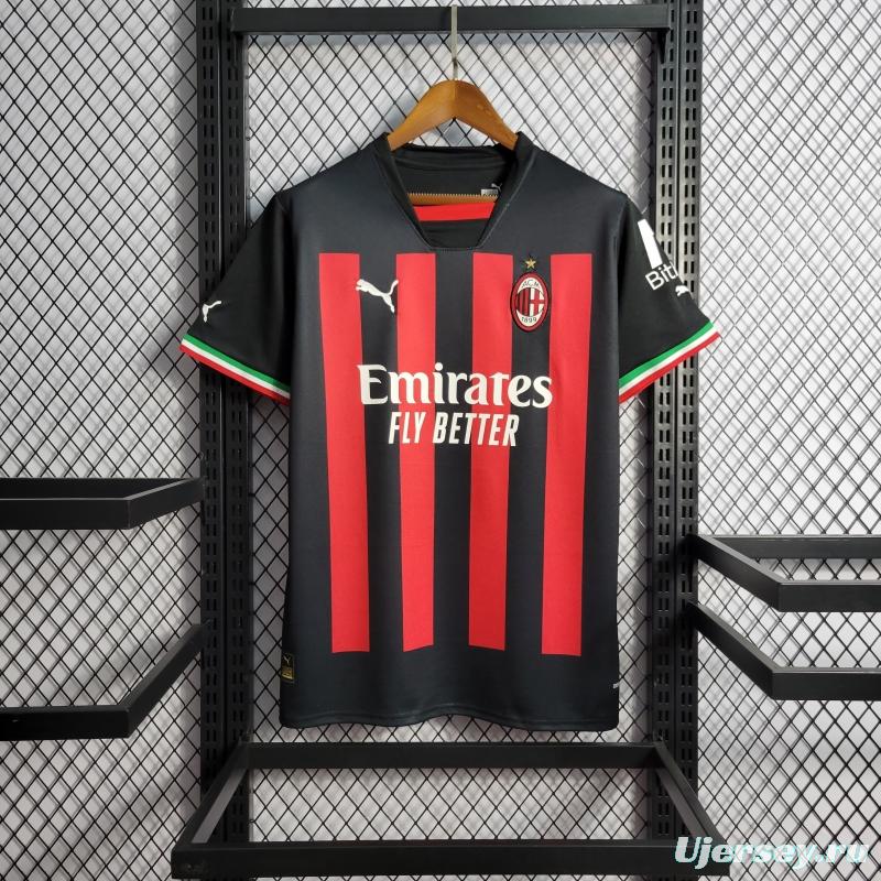 22/23 AC Milan Home Soccer Jersey