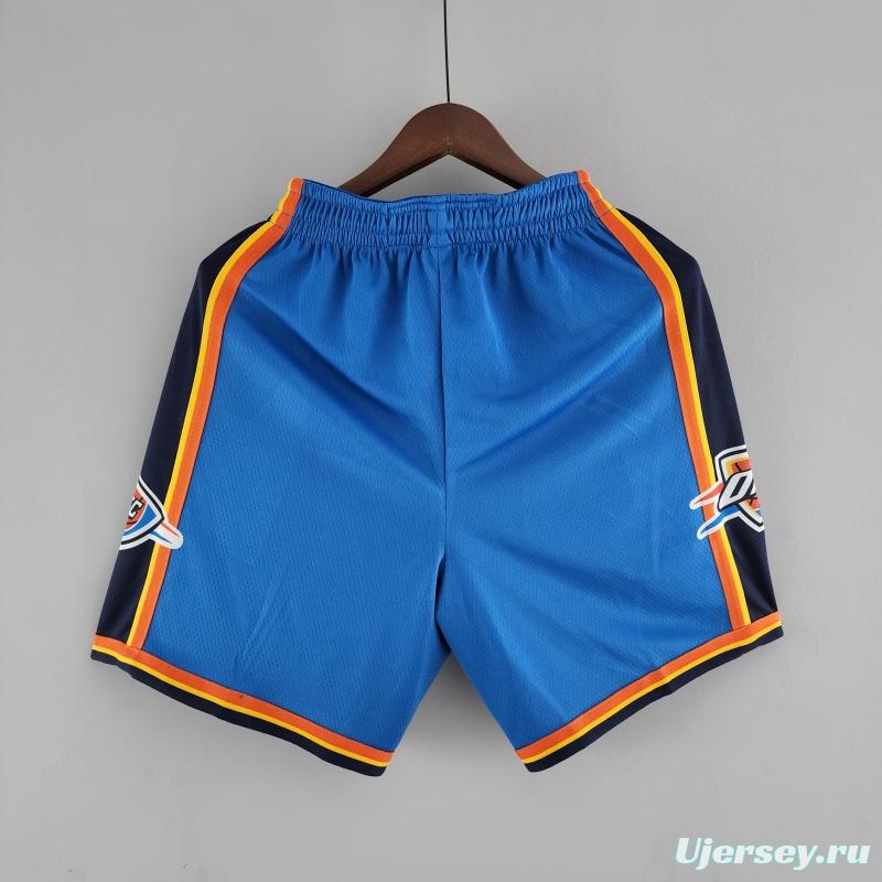 Oklahoma City Thunder NBA Shorts Blue