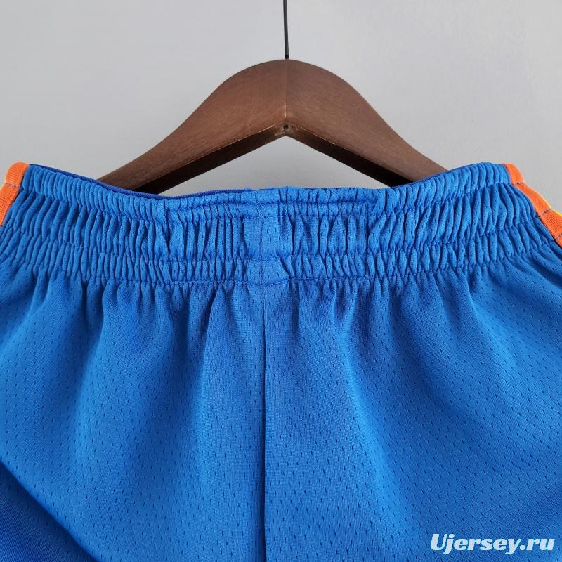 Oklahoma City Thunder NBA Shorts Blue