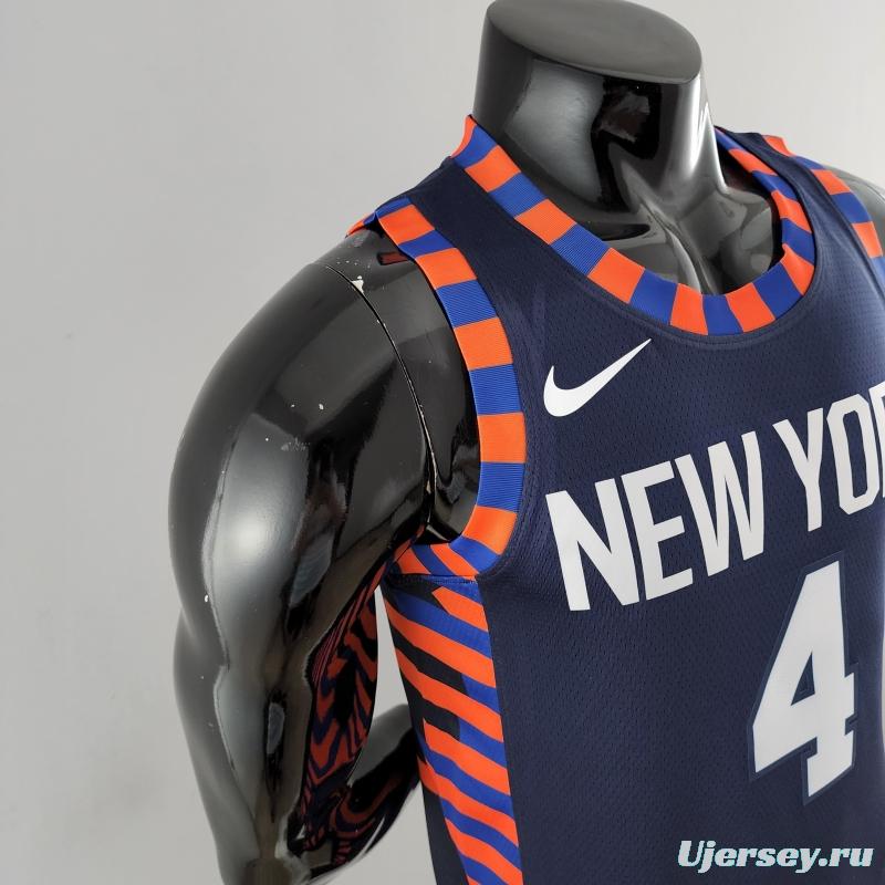 New York Knicks ROSE #4 Striped NBA Jersey