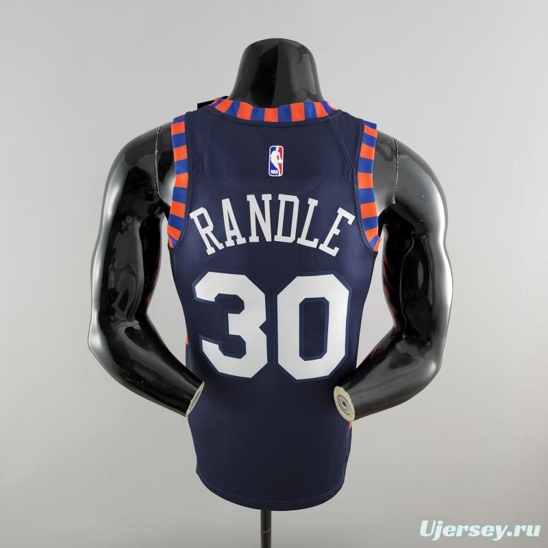 New York Knicks RANDLE #30 Striped NBA Jersey