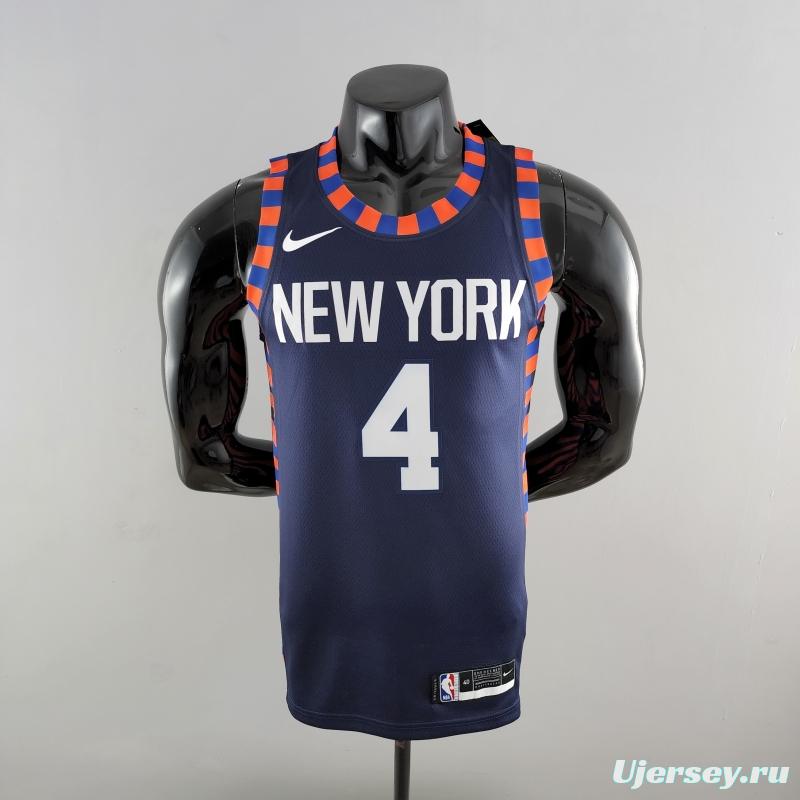 New York Knicks ROSE #4 Striped NBA Jersey