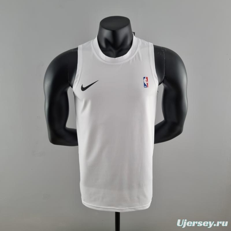 2022 Nike Pure White Vest Shirts #K000190