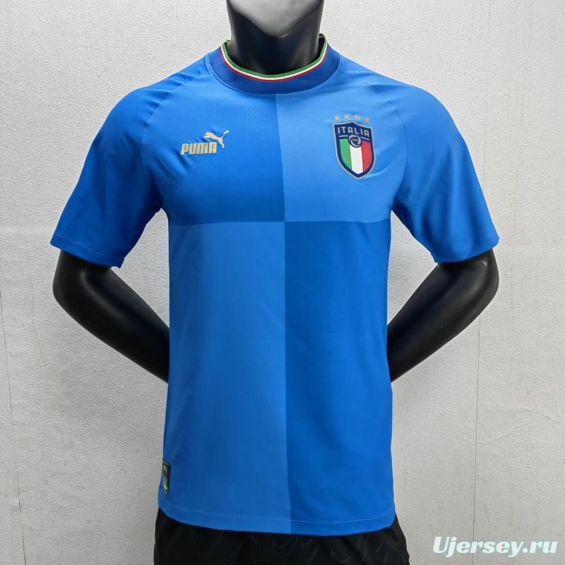 Player Version Italy Home Jersey