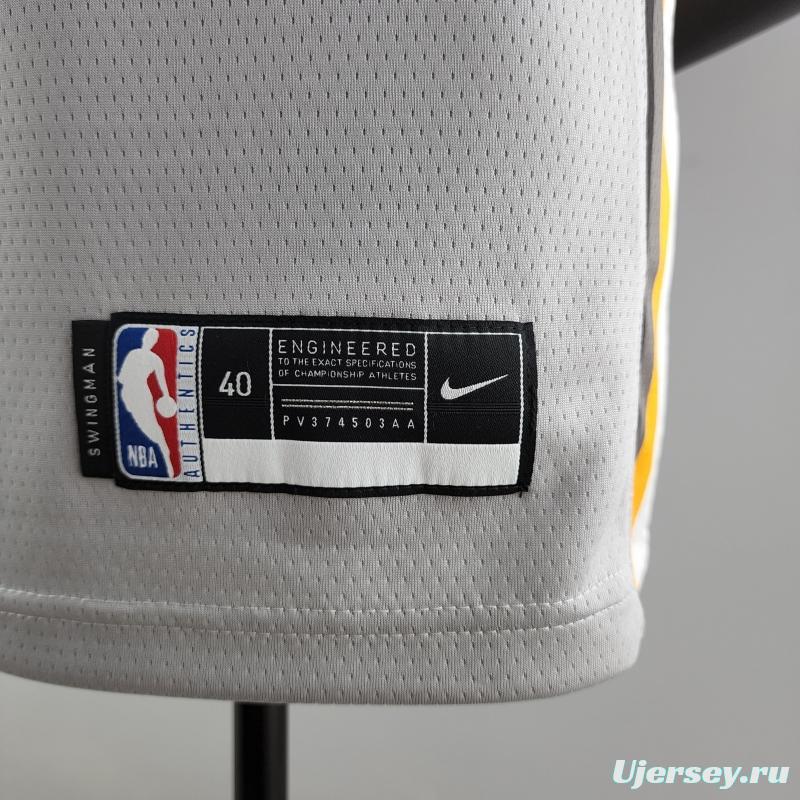 2018 Irving #2 Cleveland Cavaliers Grey NBA Jersey