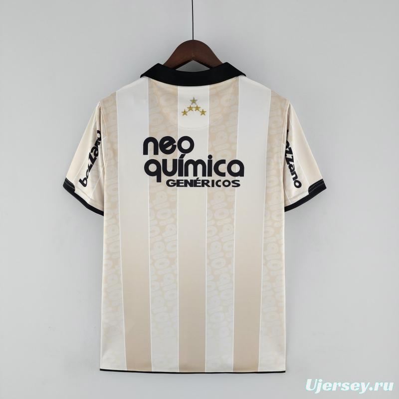 Retro 2010 Corinthians 100th Anniversary Beige Jersey