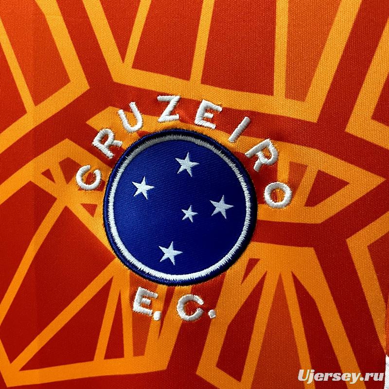 22/23 Cruzeiro Goalkeeper Orange Jersey