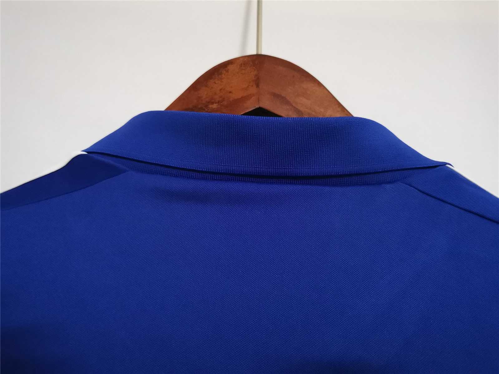 Retro 1984 France Home Soccer Jersey
