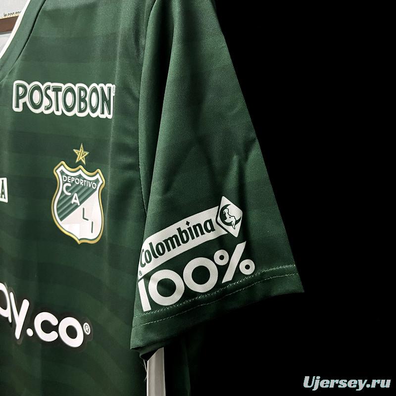 22/23 Colombian Deportivo Cali Home Soccer Jersey