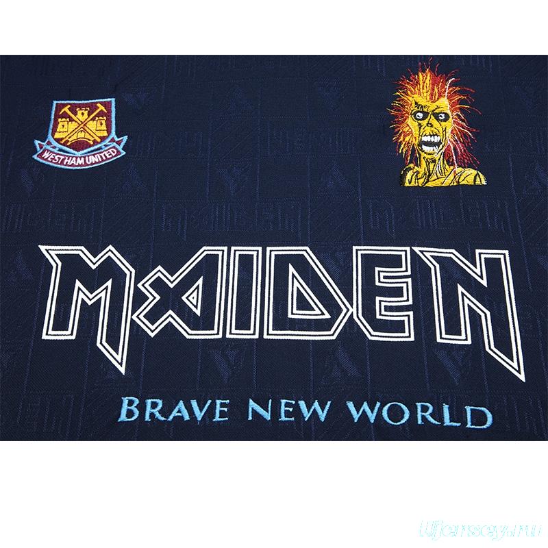 Retro 99/01 West Ham X Iron Maiden Home