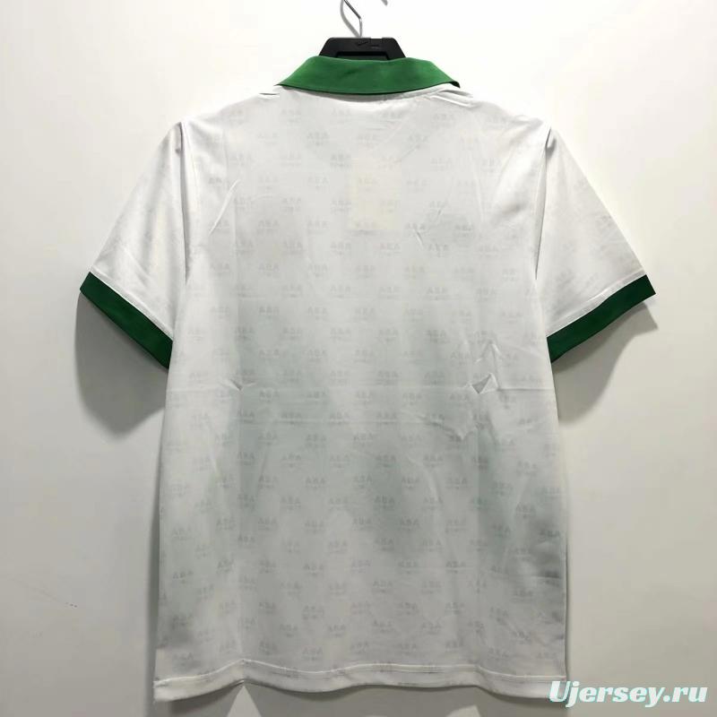Retro 1995 Mexico Away White Soccer Jersey