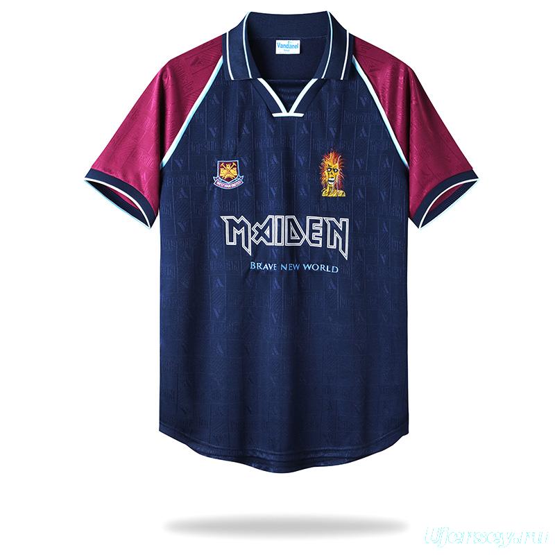 Retro 99/01 West Ham X Iron Maiden Home