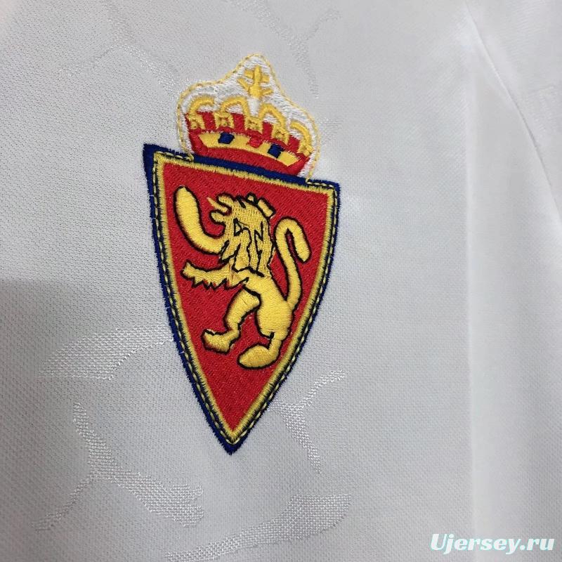 Retro 94/95 Zaragoza Home Soccer Jersey