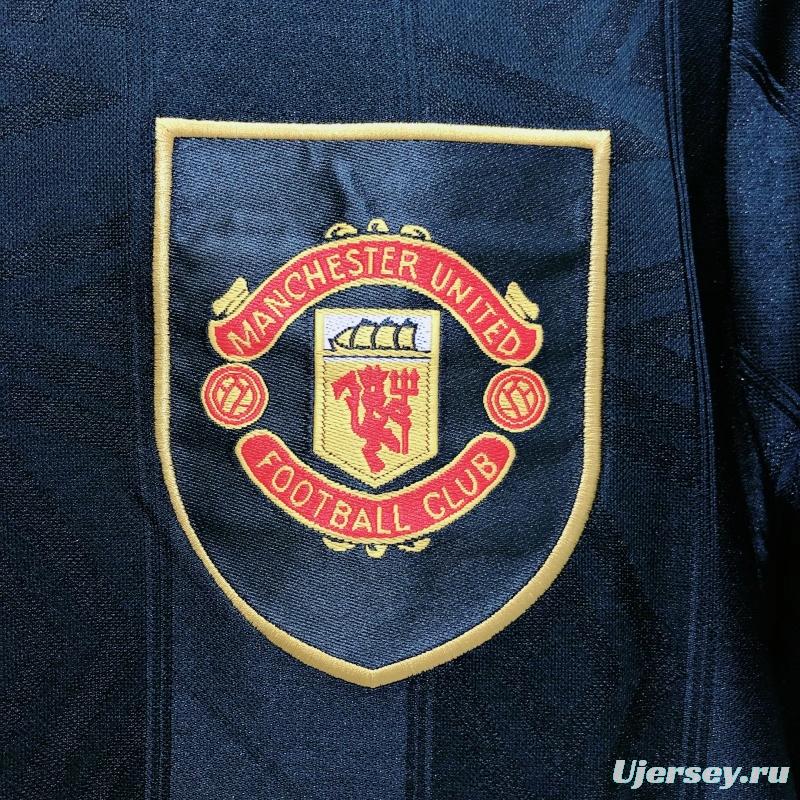 Retro 93/94 Manchester United Away Soccer Jersey