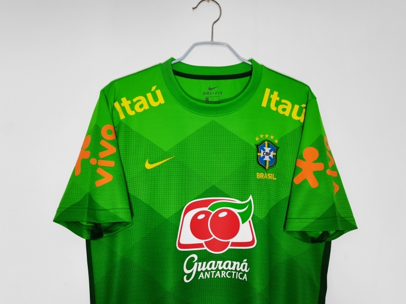 Retro 2020 Brazil Green Training Jersey