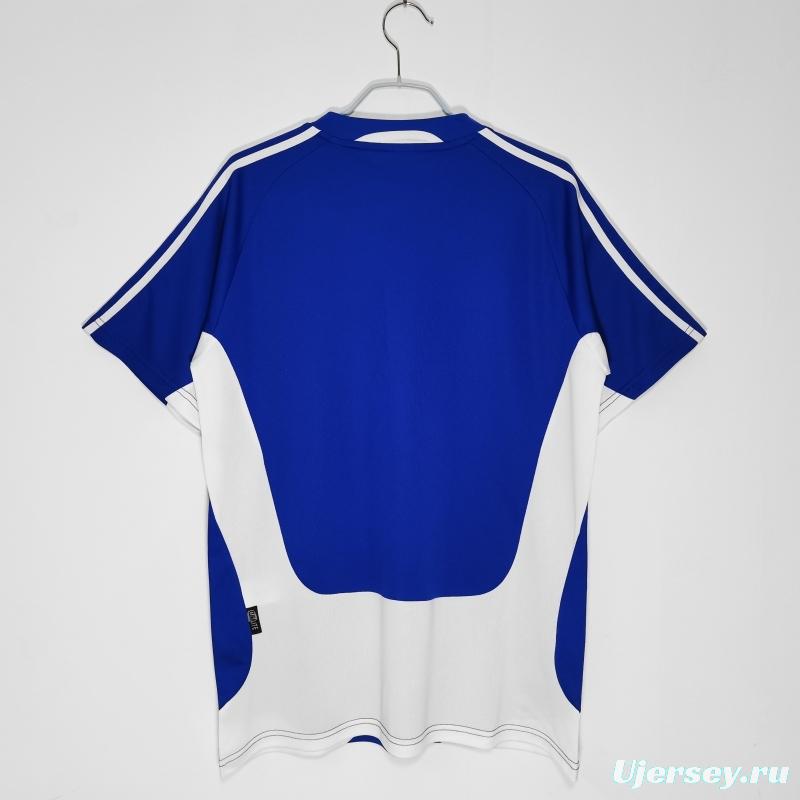 Retro 2004 Greece Home Soccer Jersey