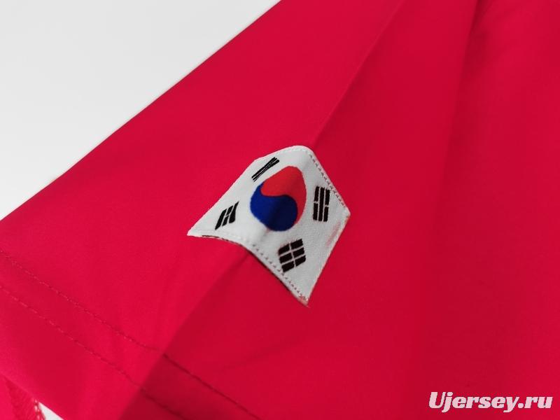 Retro 2002 Korea Home Soccer Jersey