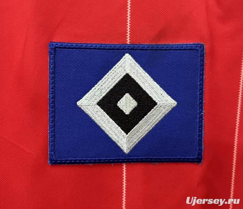 Retro 83/84 Hamburg SV Away Soccer Jersey