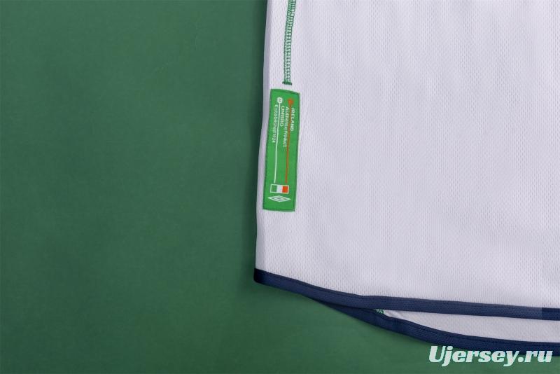 Retro 2002 Ireland Away Soccer Jersey