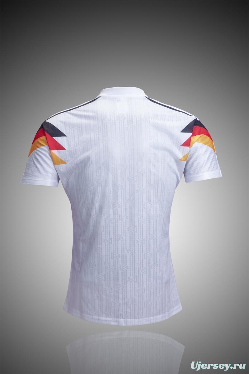 Retro 1990 Germany Home Soccer Jersey