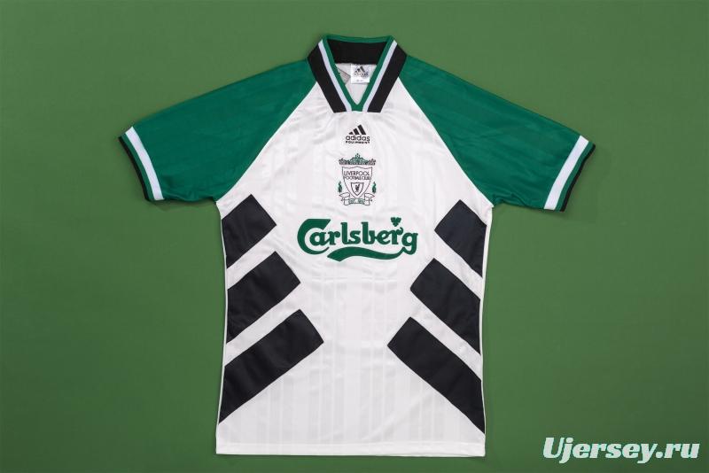 Retro 93/95 Liverpool Away Soccer Jersey