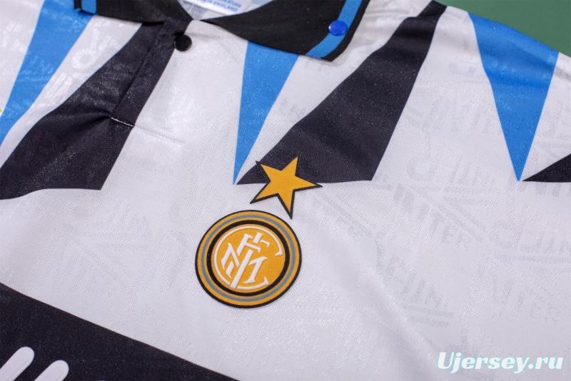 RETRO 92/93 Inter Milan Away Soccer Jersey