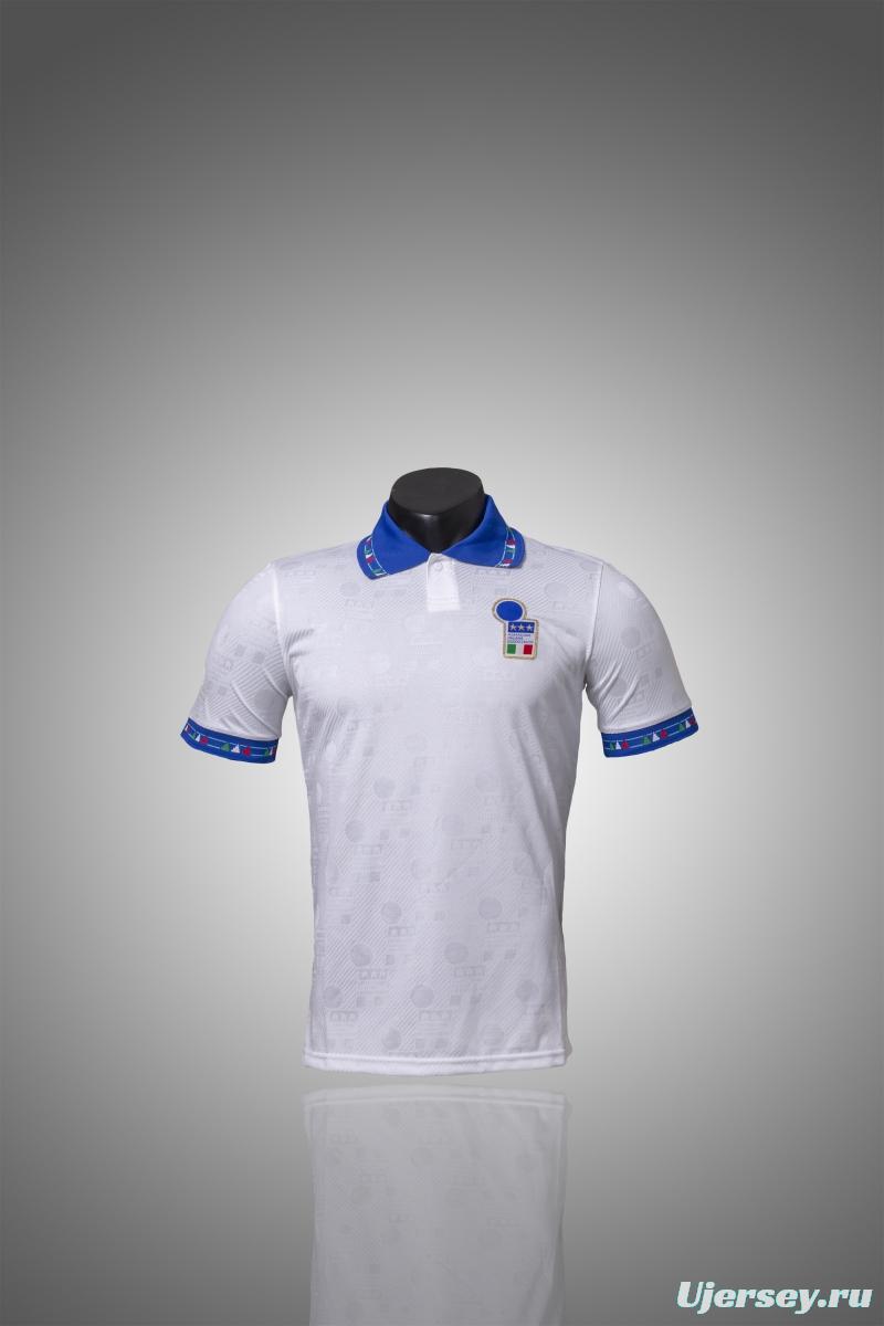 Retro 1994 Italy Away Soccer Jersey