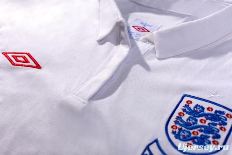 Retro 2010 England Home Soccer Jersey