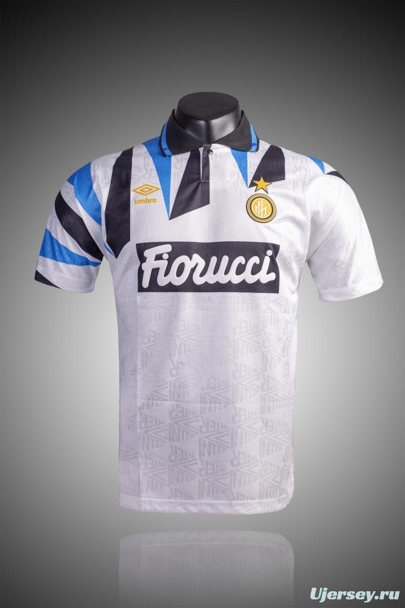 RETRO 92/93 Inter Milan Away Soccer Jersey