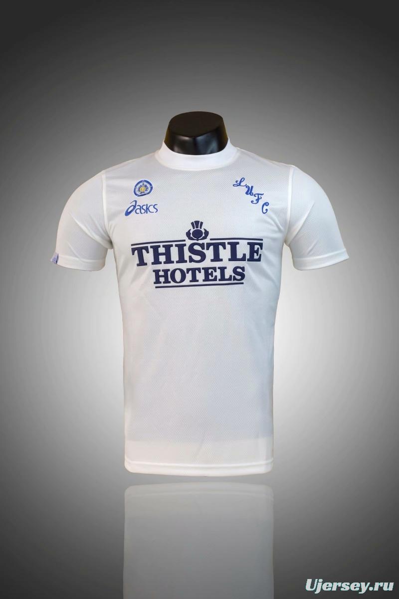 Retro 95/96 Leeds United Home Soccer Jersey