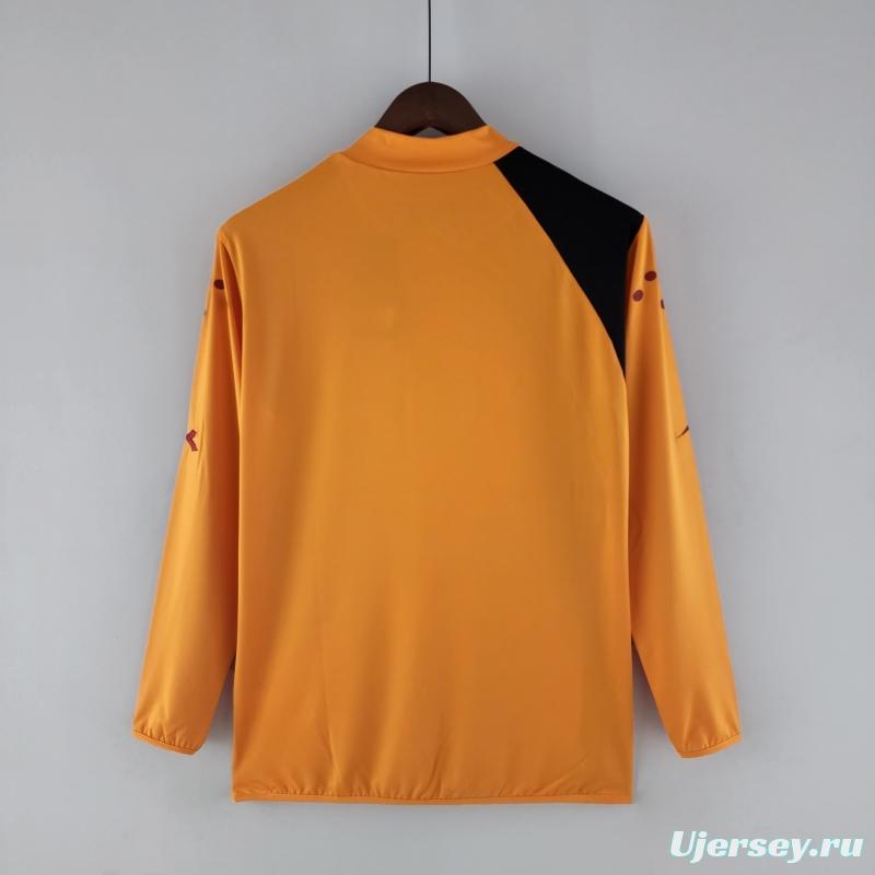 Retro 05/06 Long Sleeve Roma Home Soccer Jersey