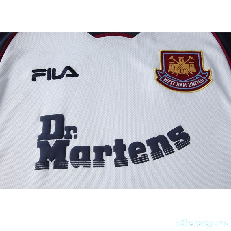 Retro 99/01 West Ham United Away Jersey