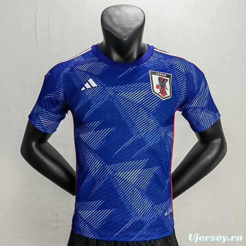 Player Version 2022 Japan Home Soccer Jersey